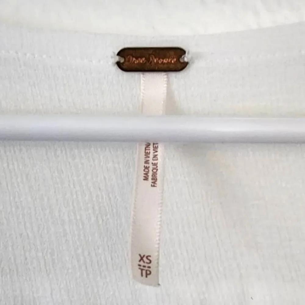 Free People Solid Lolita Milk Maid Top